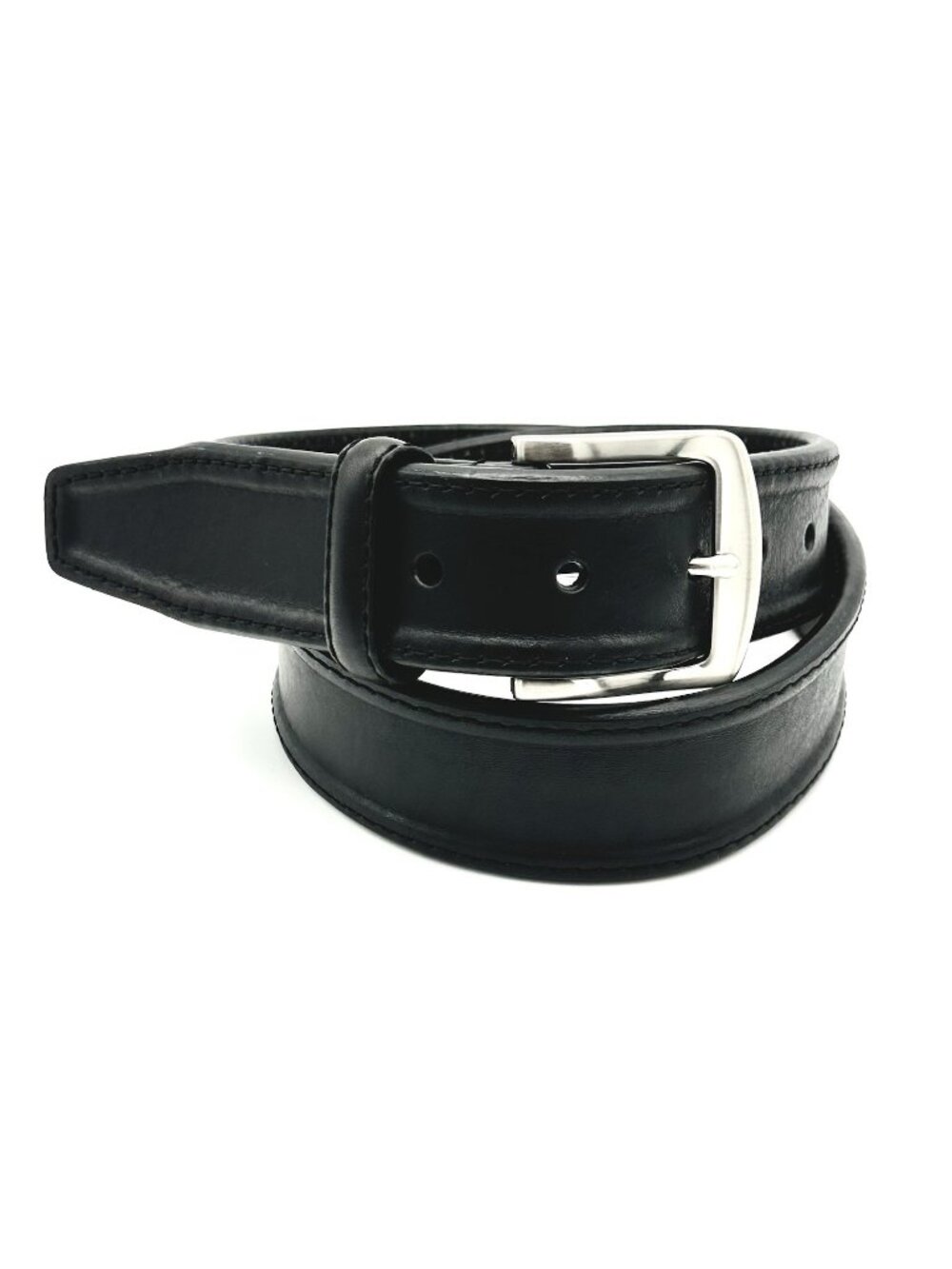Black Thick Leather Belt Men’s 34” x 1.5” Biker Rocker Punk Grunge Emo Unisex